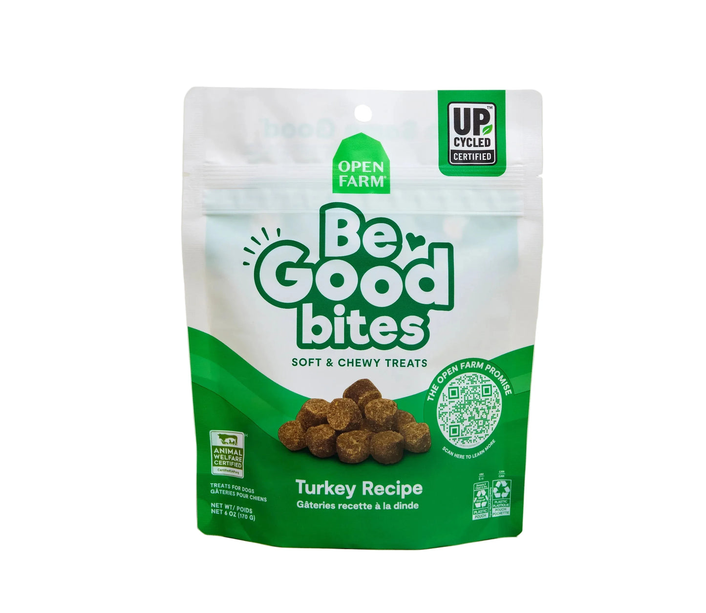 Open Farm Be Good Bites Soft & Chewy Dog Treats – 6 oz