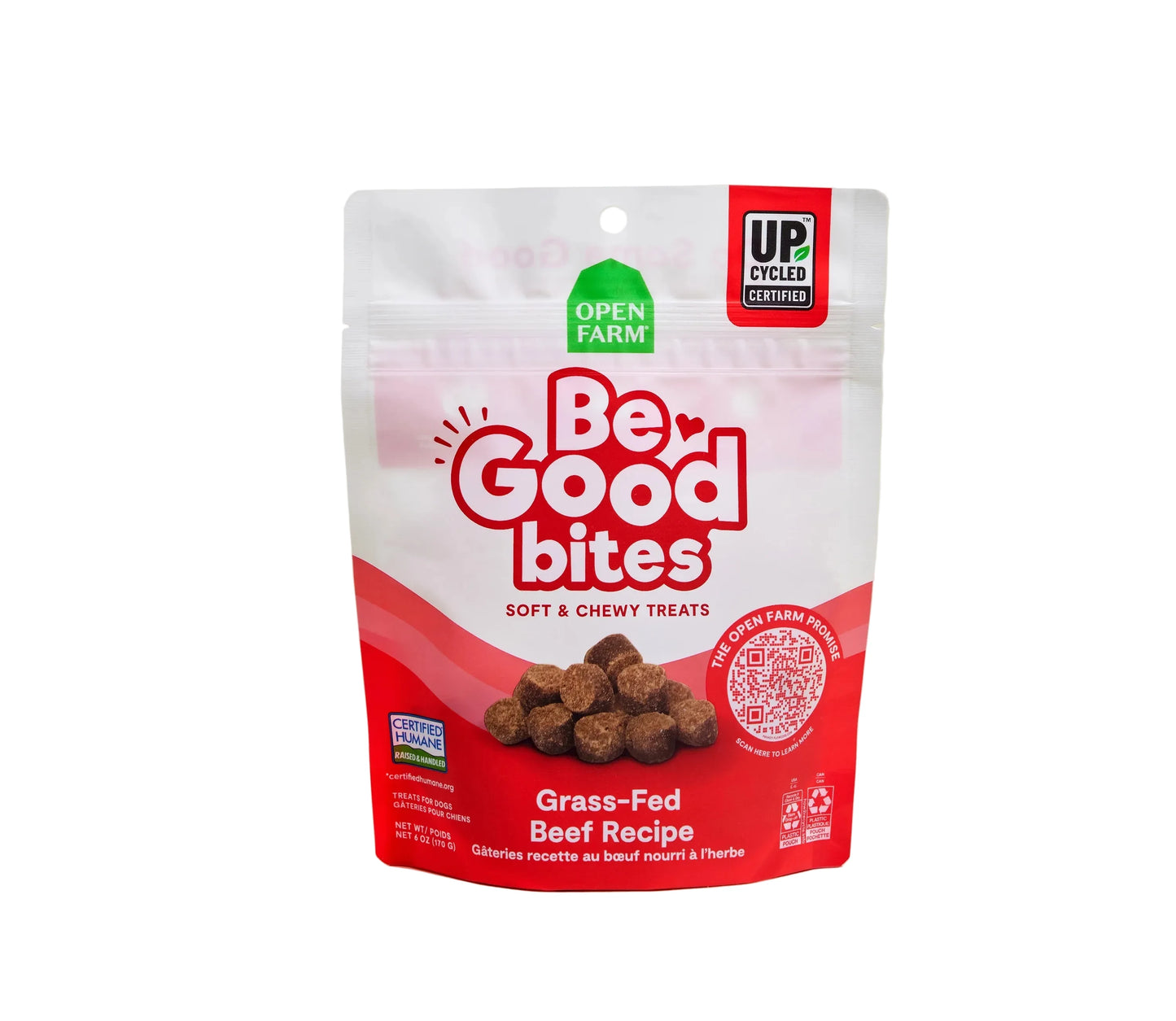 Open Farm Be Good Bites Soft & Chewy Dog Treats – 6 oz