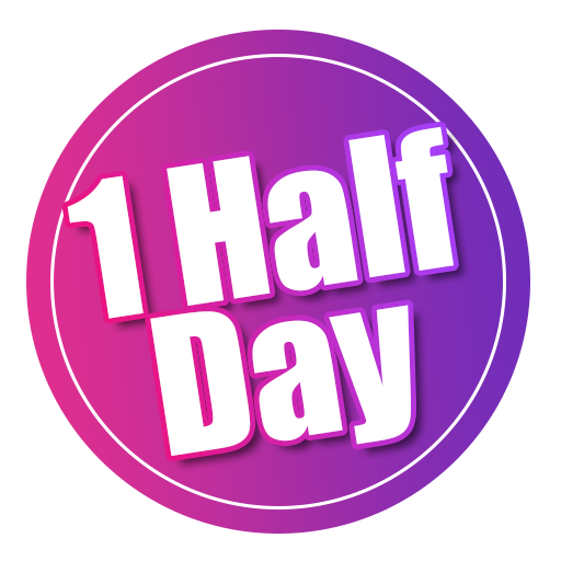 1 Half Day (Drop In)