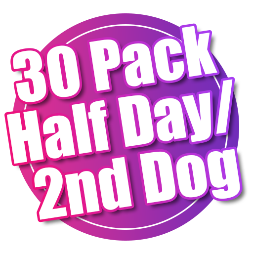 30 Pack Half Day/2nd Dog