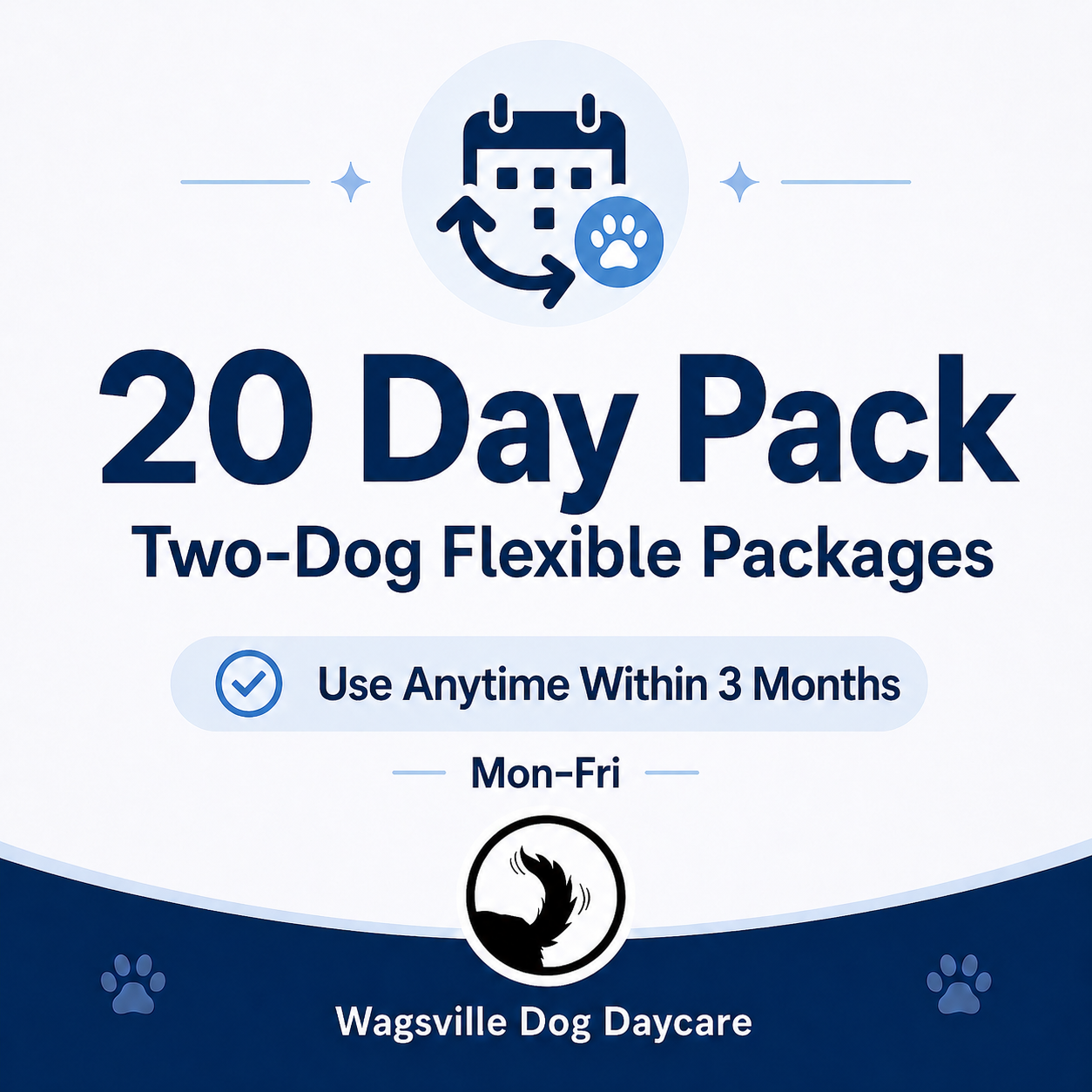 20 Day Pack Two Dogs