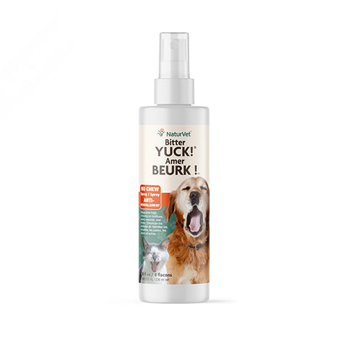 NaturVet Bitter Yuck! Pet Bitter Spray – 8 oz