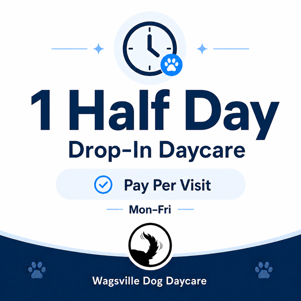 1 Half Day Drop-In