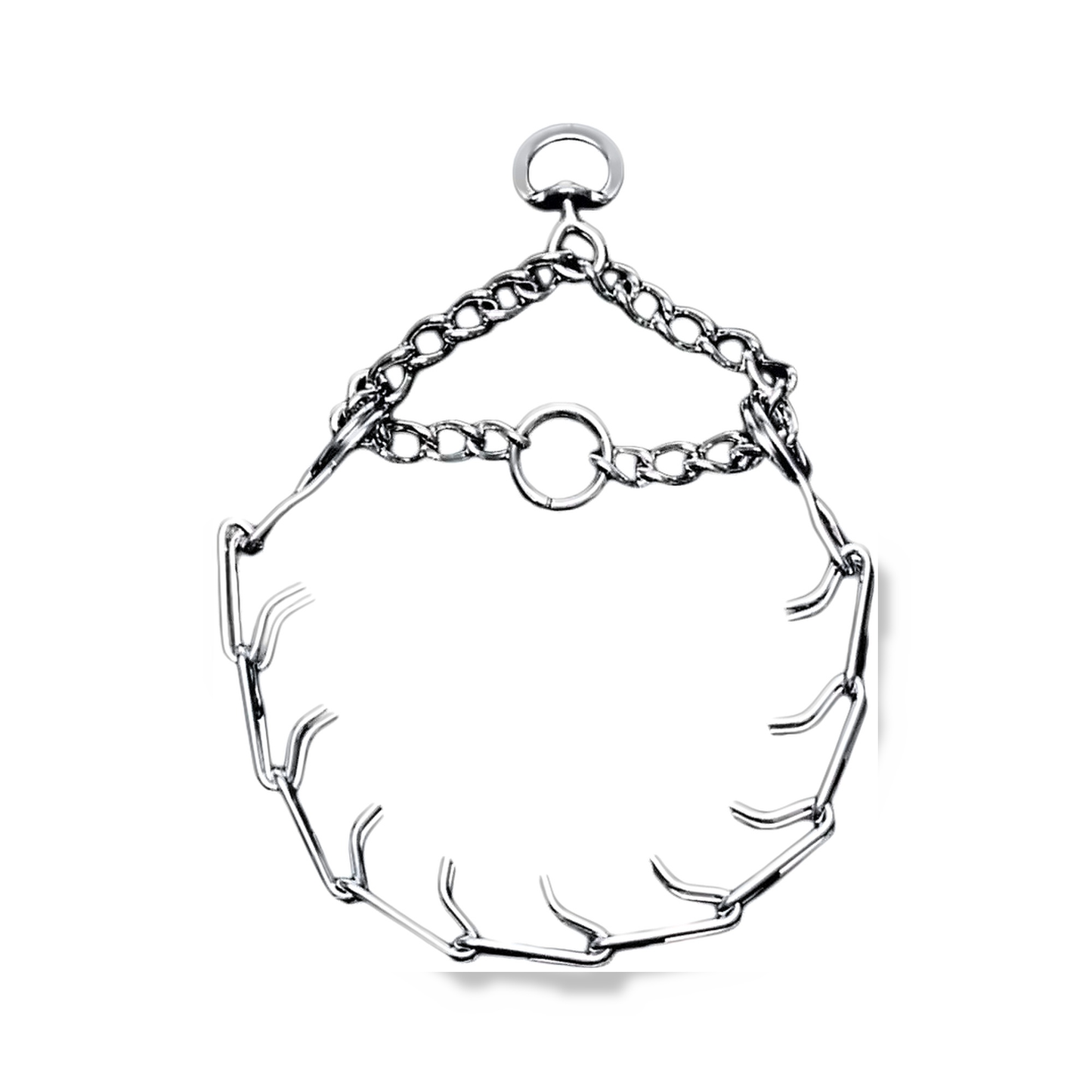 Titan Prong Collar - Chrome
