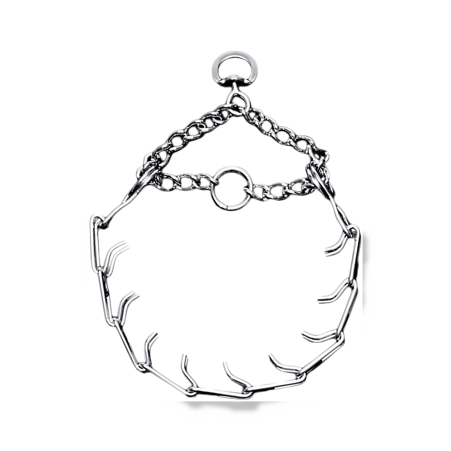 Titan Prong Collar - Chrome
