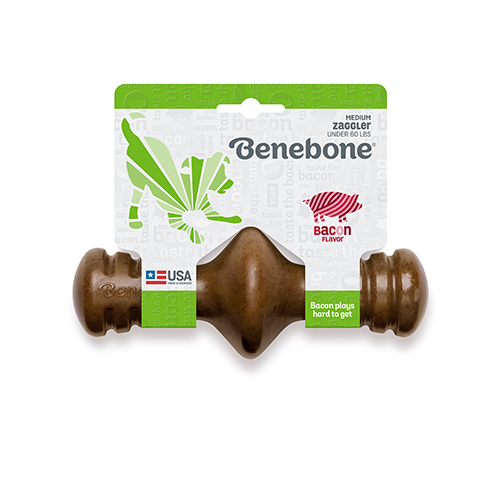 Benebone® Zaggler Bacon Flavor Dog Chew – Medium