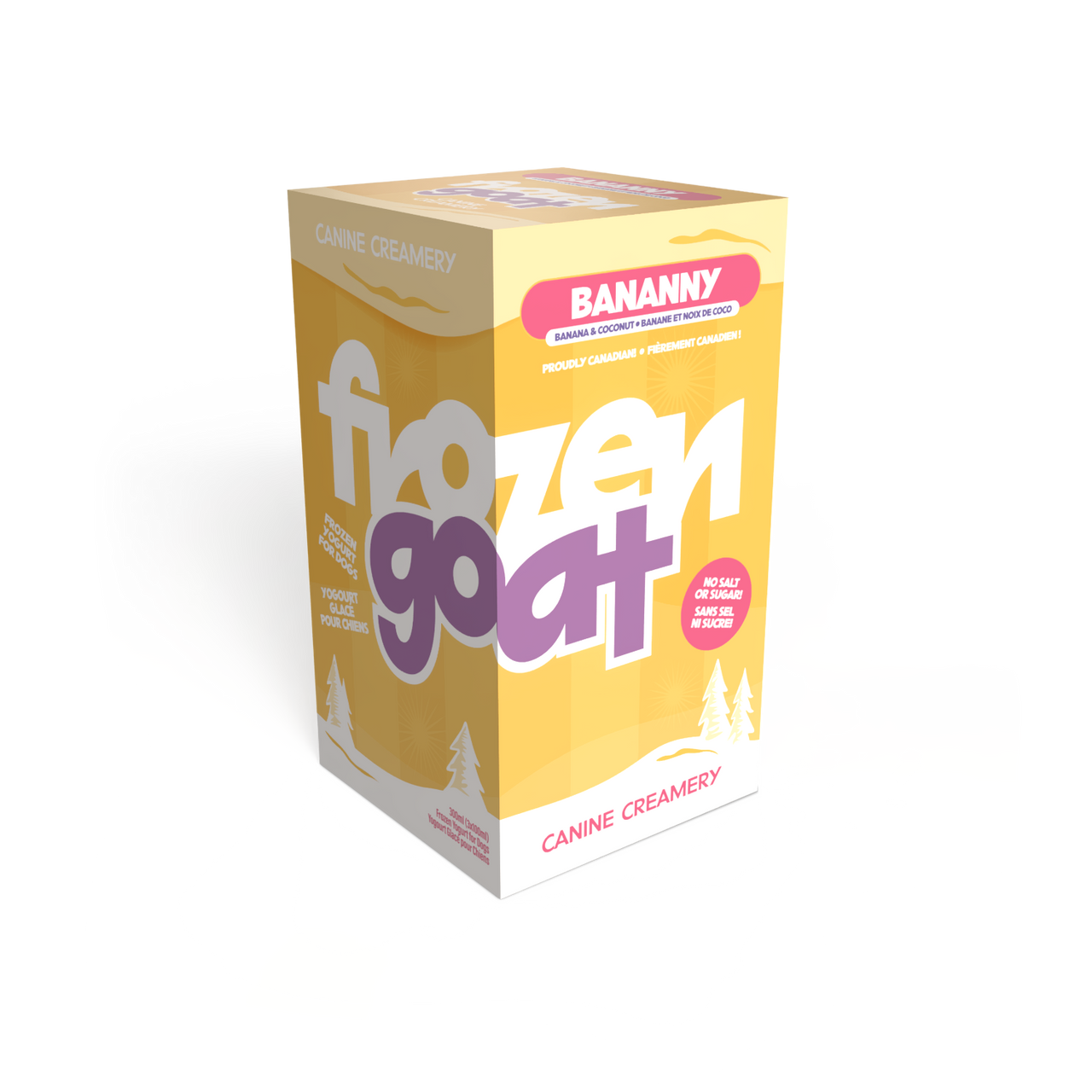 Frozen Goat Frozen Yogurt Treats – 300 mL