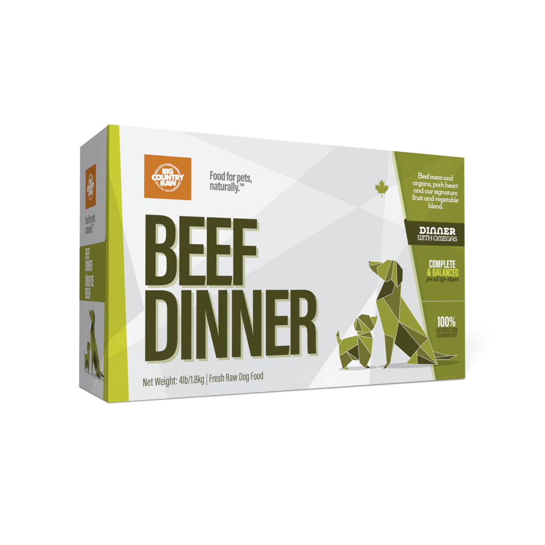 Dinner Carton – 4 x 1 lb