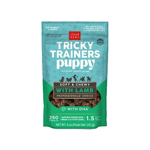 Tricky Trainers Puppy Soft & Chewy – Lamb - 5oz