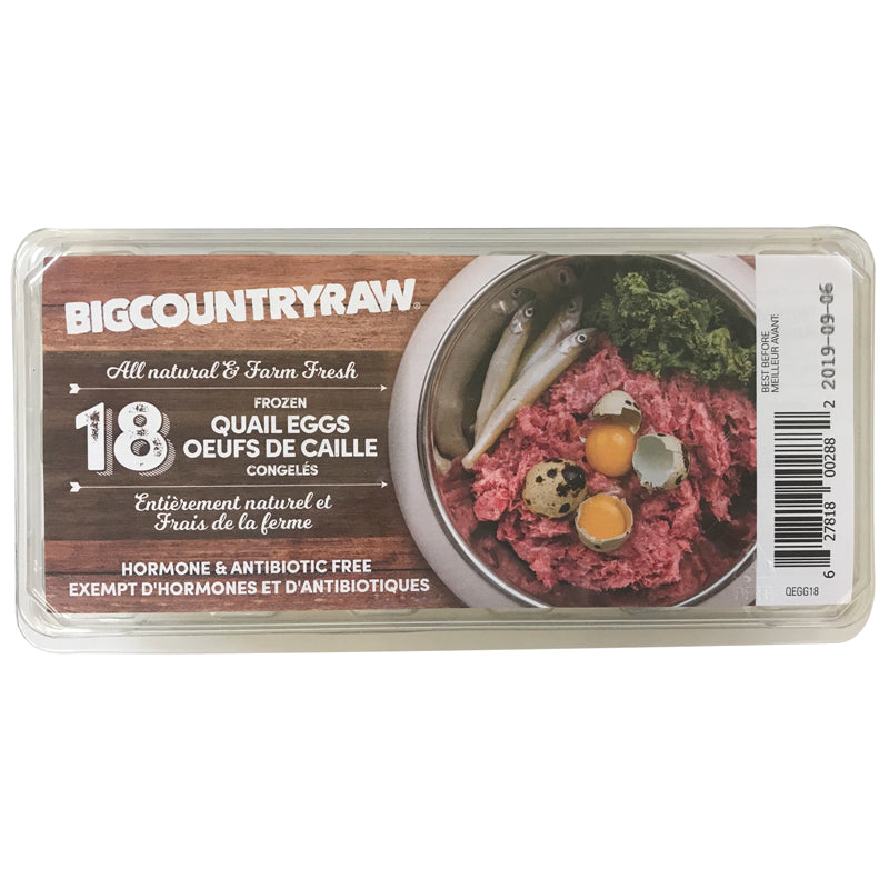 Frozen Quail Eggs – 18 count