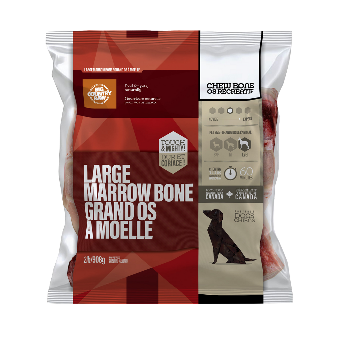 Large Marrow Bone – 2 lb bag