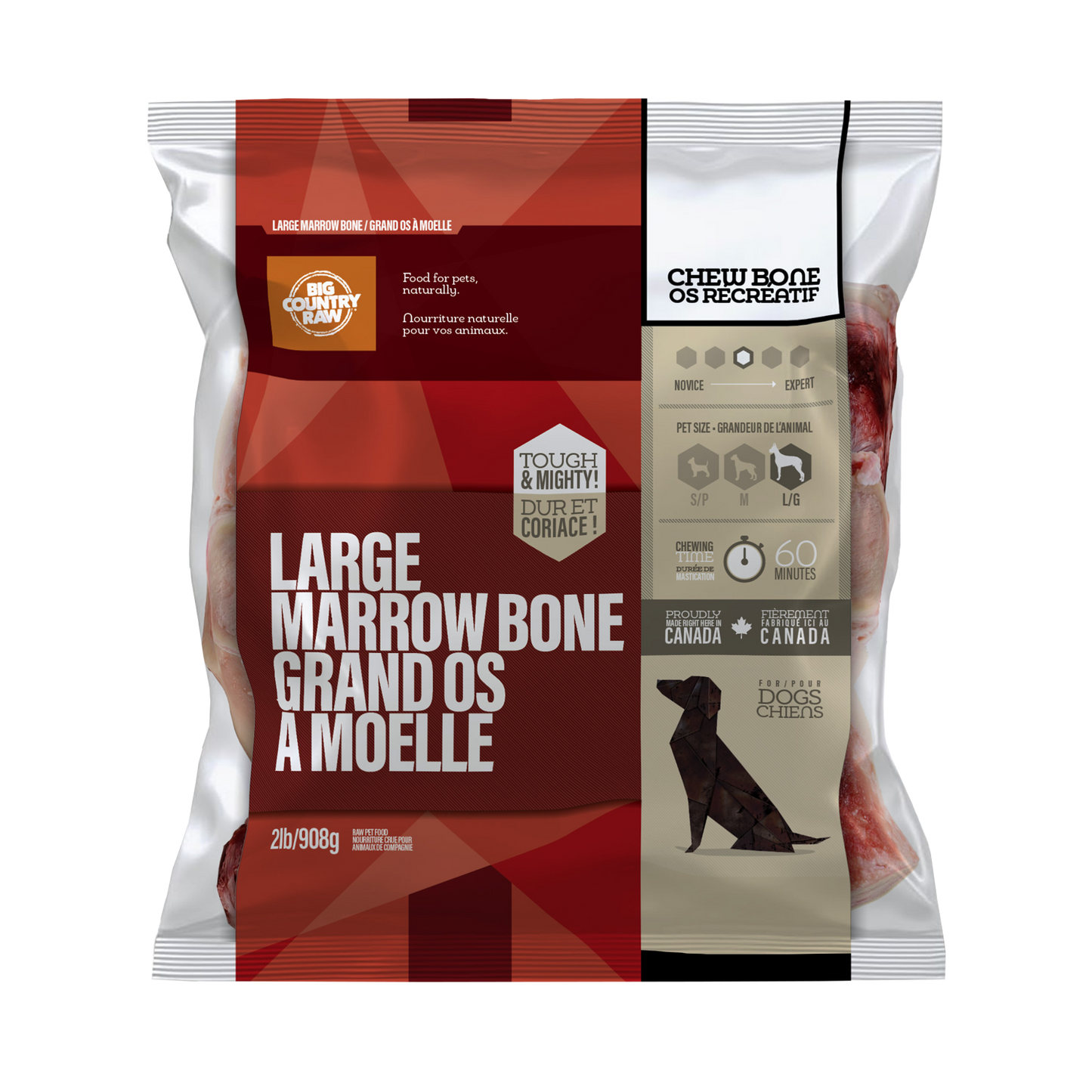 Large Marrow Bone – 2 lb bag