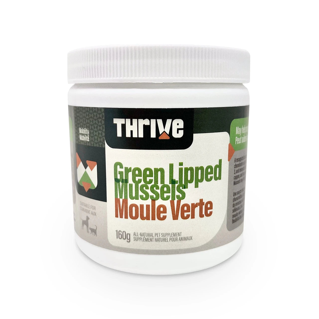 Thrive Green Lipid Mussels – 160 g