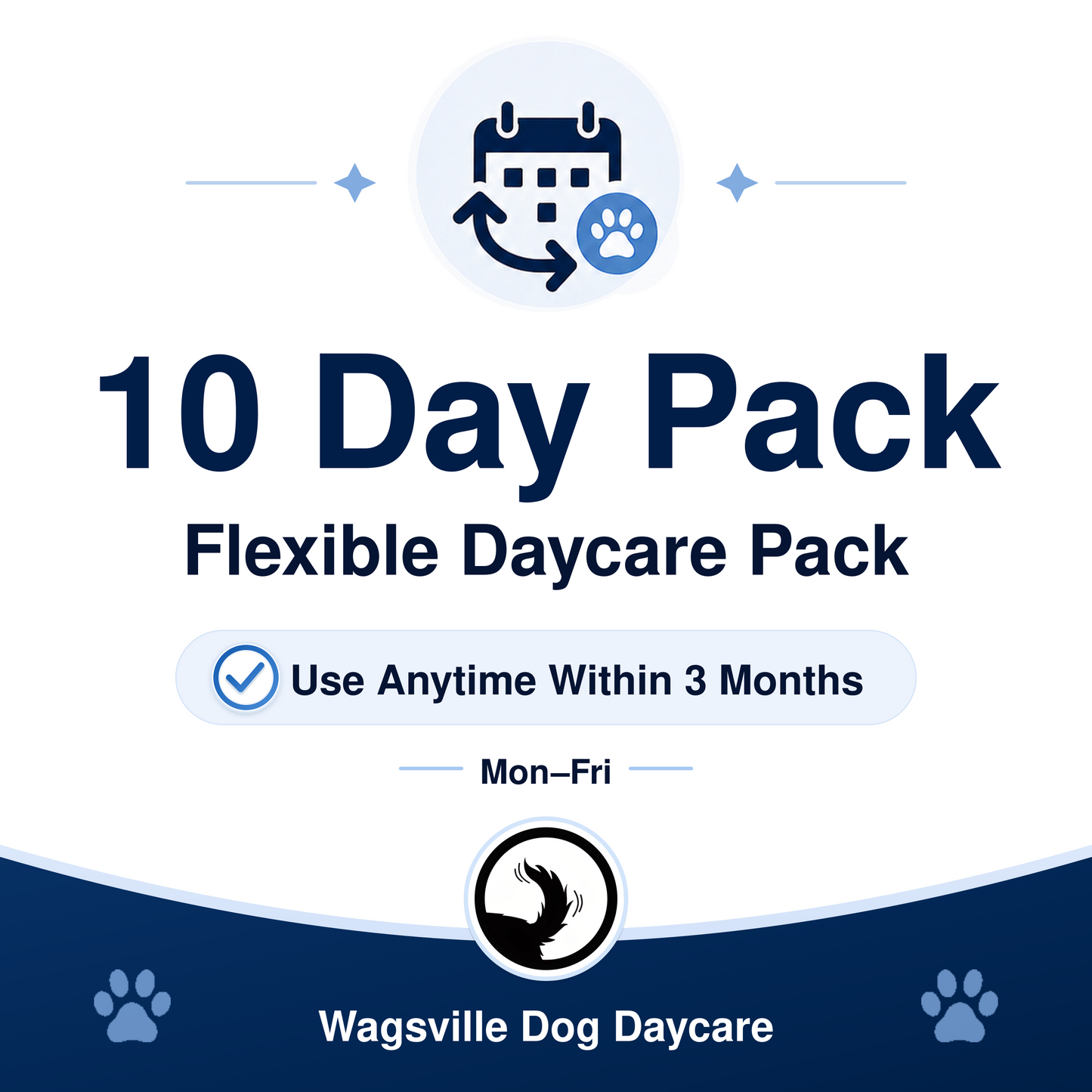 Wagsville 10 Day Flexible Daycare Pack