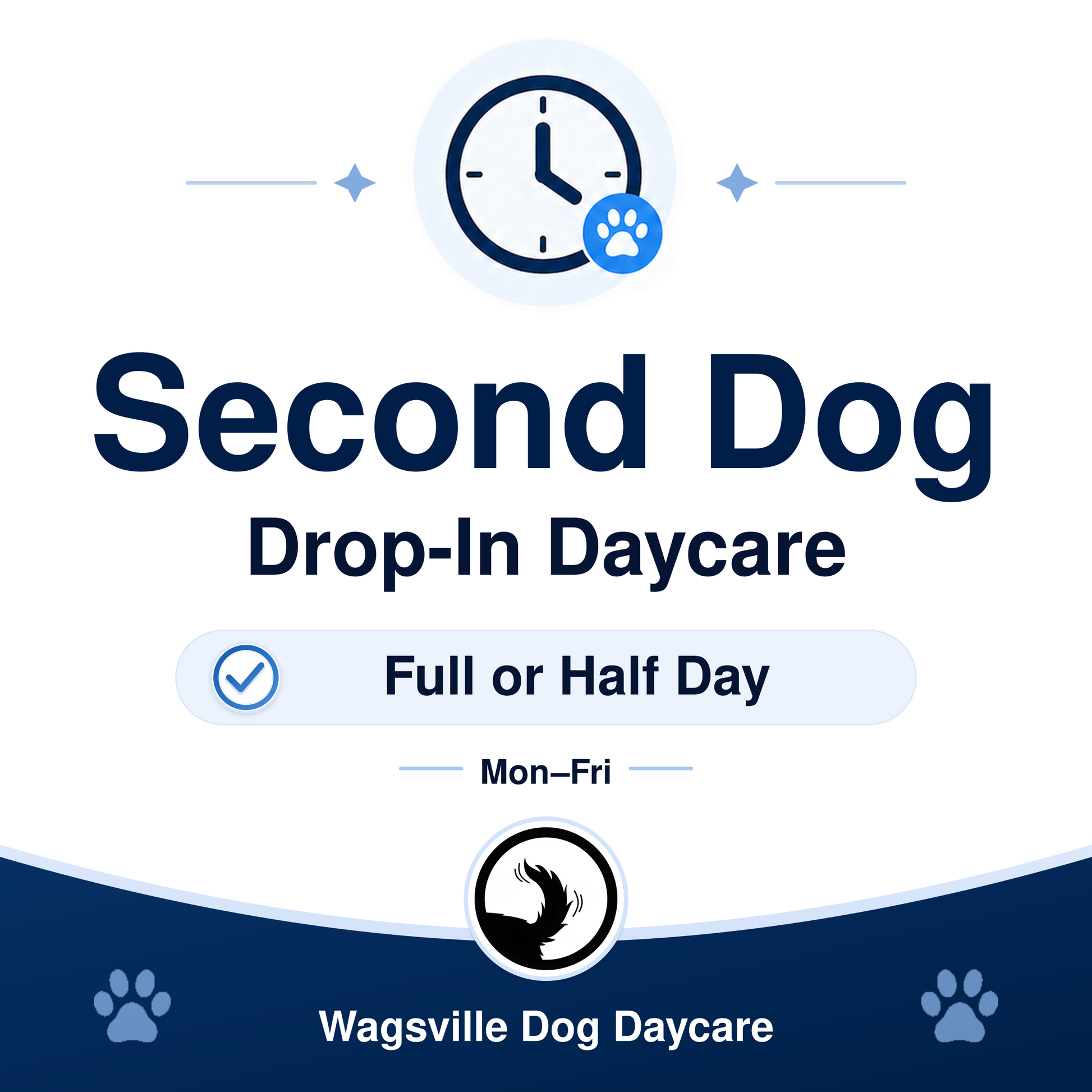 Wagsville Second Dog Drop-In Daycare